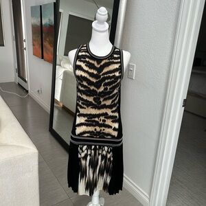 Roberto Cavalli silk dress size 42